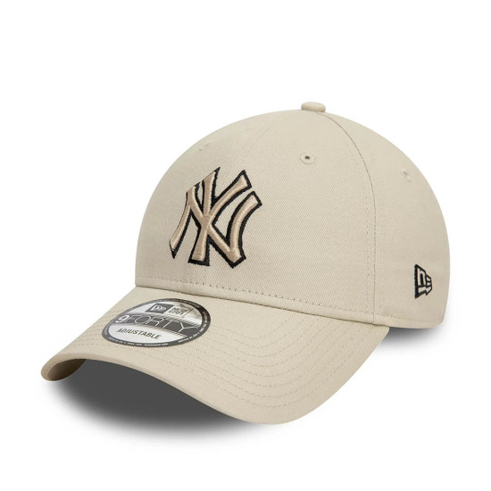 New Era Καπέλο New York Yankees Team Outline 9FORTY Adjustable Cap